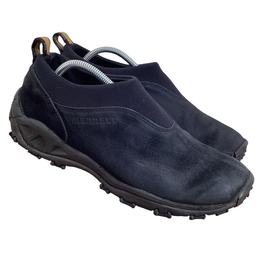 Merrell Women's Size‎ 11 Winter Moc Black Nubuck Slip On Comfort Shoes